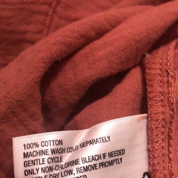 Universal Thread Short Sleeve Smocked Gauze Dress - Picture 6 of 8